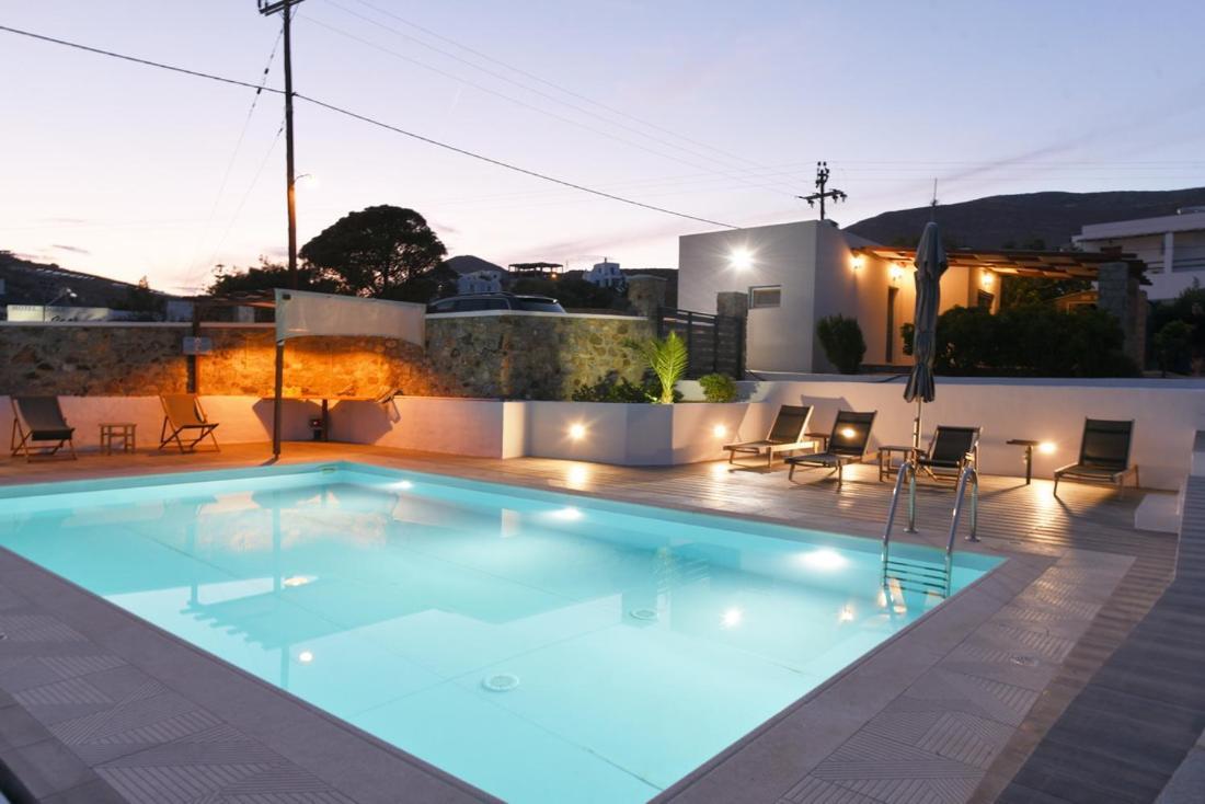 Flora'S Beach And Pool Villa In Syros Liaropa Экстерьер фото