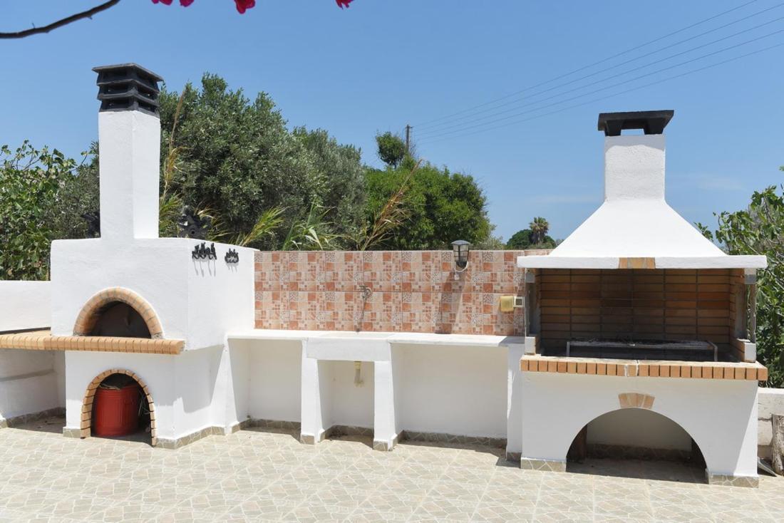 Flora'S Beach And Pool Villa In Syros Liaropa Экстерьер фото