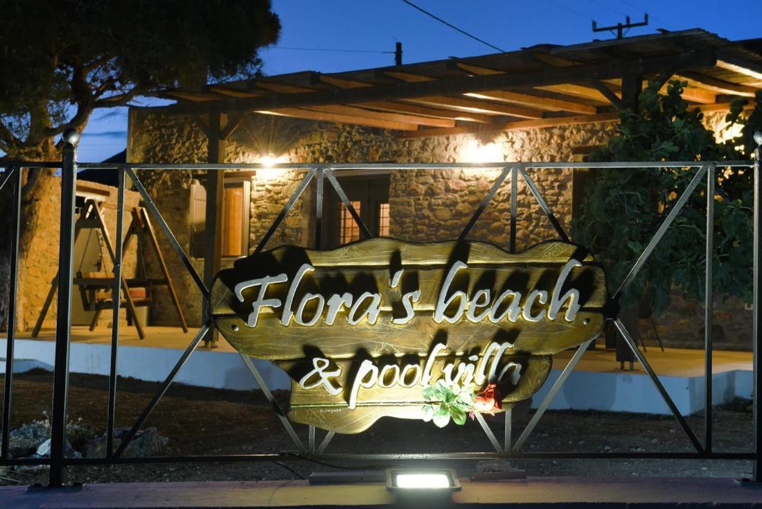 Flora'S Beach And Pool Villa In Syros Liaropa Экстерьер фото