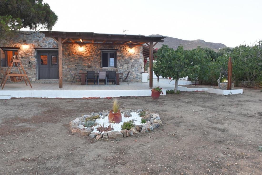 Flora'S Beach And Pool Villa In Syros Liaropa Экстерьер фото