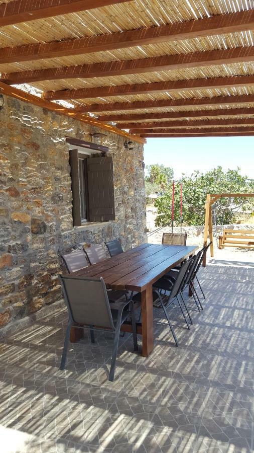 Flora'S Beach And Pool Villa In Syros Liaropa Экстерьер фото